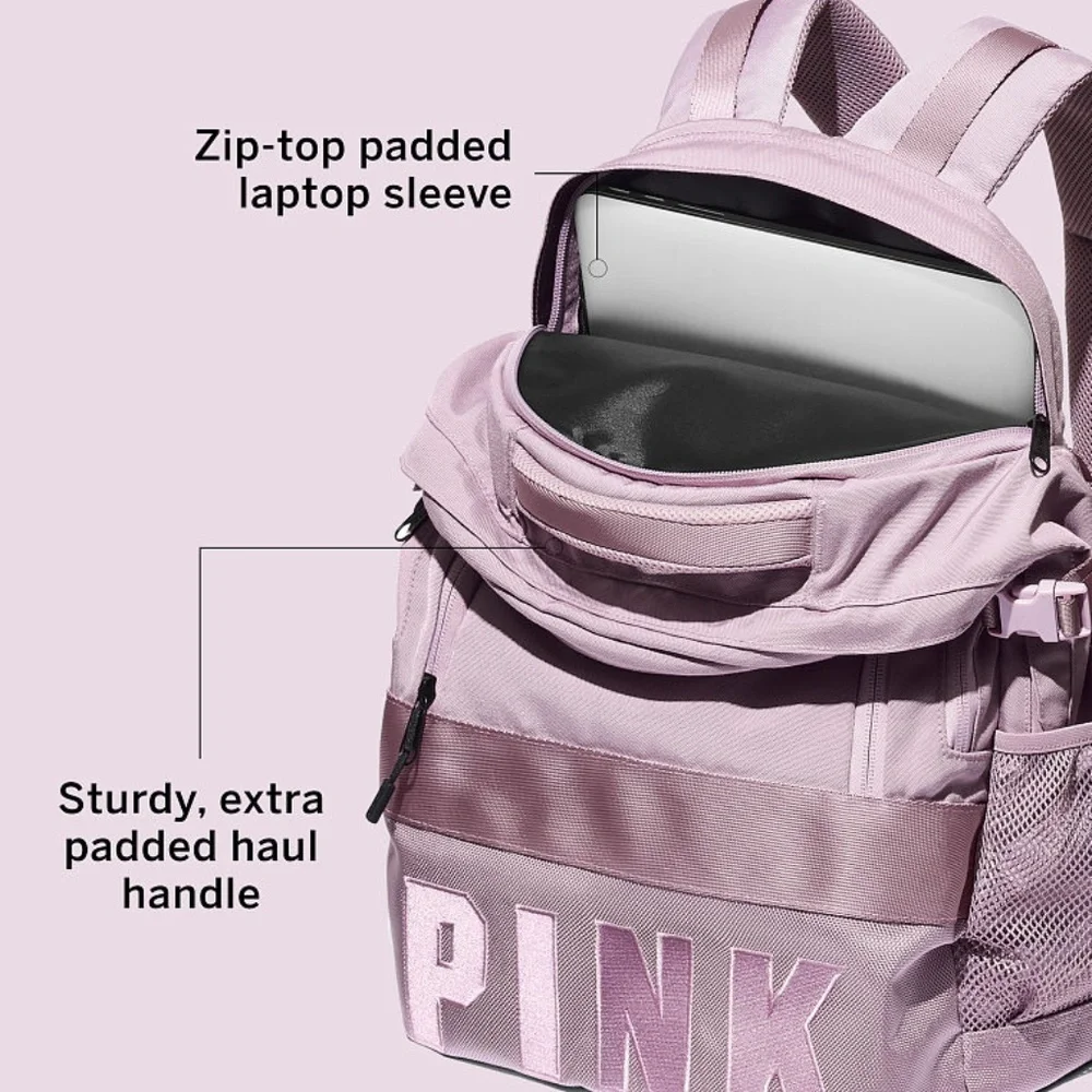 🔥Last One🔥 NWT Rare! Pink Victoria Secret: Camo Colligiate Backpack